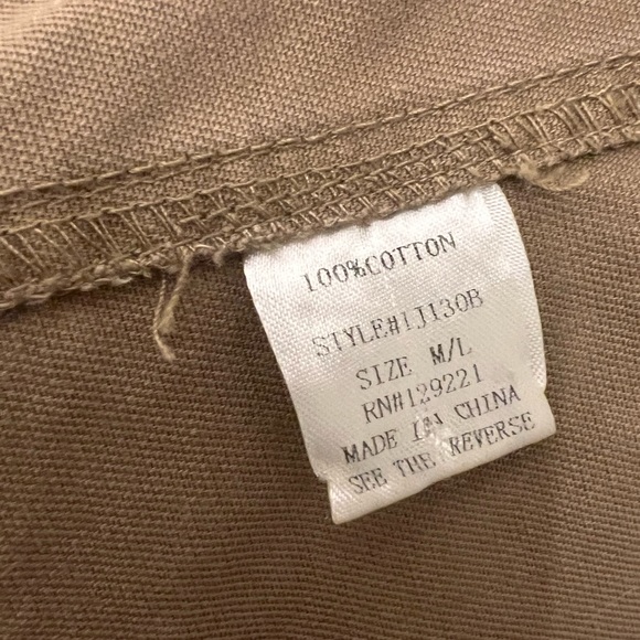 Floral Utility Style Jacket - Picture 4 of 4